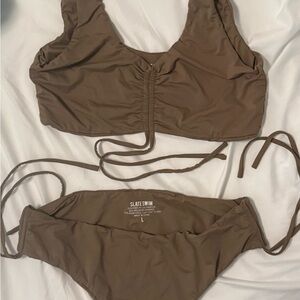 Slate Swim Brown Bikini Set